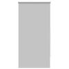 vidaXL Verdunkelungsrollo 64,4 x 120 cm, Stoffbreite 60 cm, Grau