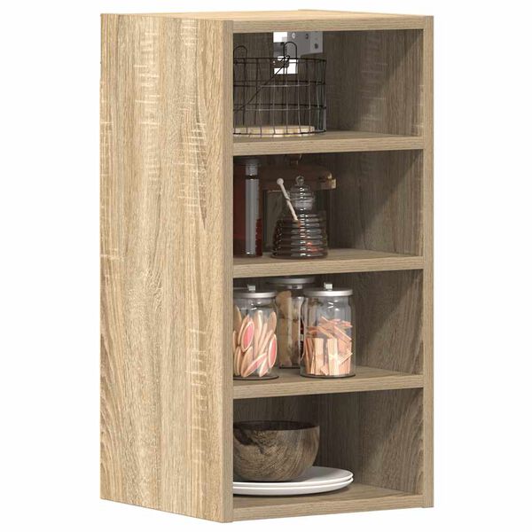 vidaXL Hängeschrank Riga Sonoma-Eiche 30x29,5x60 cm Holzwerkstoff