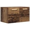 vidaXL Wandschrank Altholz 60 x 36,5 x 35 cm Holzwerkstoff