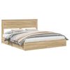 vidaXL Aufbewahrungsbett Sonoma-Eiche 180 x 200 cm Holzwerkstoff