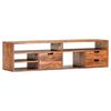 vidaXL TV-Schrank 140x30x35 cm Massivholz