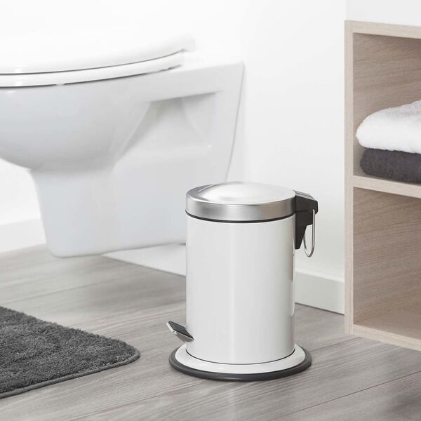 Sealskin Treteimer Acero Wei&szlig; 3 L 361732410