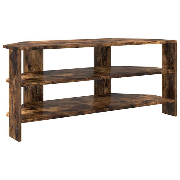 vidaXL EckTVSchrank Ger&auml;ucherte Eiche 102x40,5x45cm Holzwerkstoff