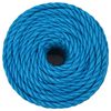 vidaXL Arbeitsseil Blau 20 mm 50 m Polypropylen