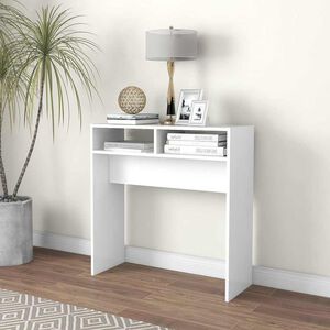 vidaXL Konsolentisch Wei&szlig; 78x30x80 cm Holzwerkstoff