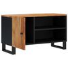 vidaXL TV-Schrank 80x33x46 cm Massivholz Akazie & Holzwerkstoff