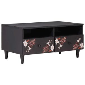 vidaXL Couchtisch Mehrfarbig 80 x 54 x 40 cm Massivholz Mango