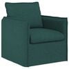 vidaXL Sofa 2 pcs Dunkelgr&uuml;n
