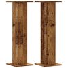 vidaXL Pflanzenst&auml;nder 2 Stk. Altholz-Optik 30x30x95 cm Holzwerkstoff