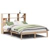 vidaXL Massivholzbett mit Regal ohne Matratze 140x190 cm Kiefernholz