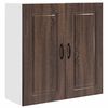 vidaXL Geschirrsp&uuml;lerfront Kalmar Braun Eichen-Optik 80 x 31 x 80 cm