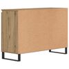 vidaXL Sideboard Artisan-Eiche 101,5x35x70 cm Holzwerkstoff
