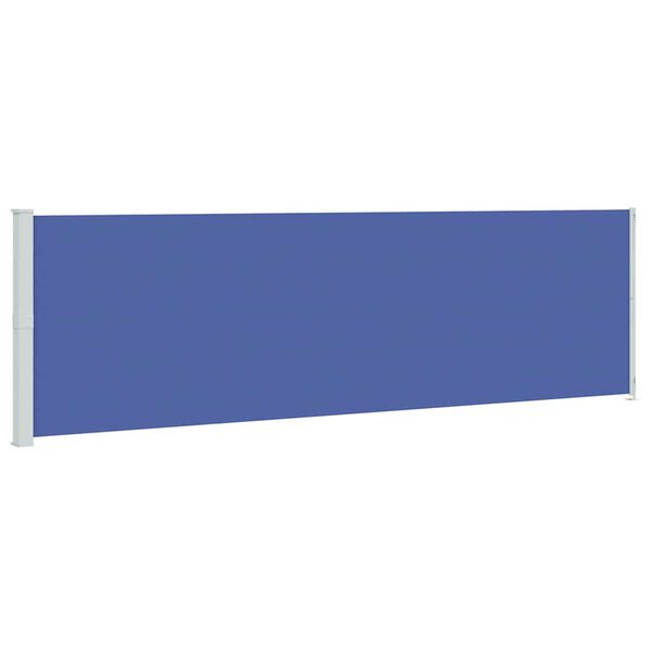vidaXL Seitenmarkise Ausziehbar 180x600 cm Blau