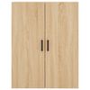 vidaXL Highboard Sonoma-Eiche 69,5x34x180 cm Holzwerkstoff