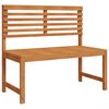 vidaXL Gartenstuhl Braun 100 x 50 x 91cm Massivholz Akazie