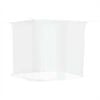 vidaXL Moskitonetz zum Aufh&auml;ngen 156 Mesh Wei&szlig; 220x150x180 cm