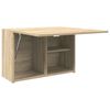vidaXL Bad-Wandschrank Sonoma-Eiche 60x25x40 cm Holzwerkstoff