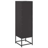 vidaXL Highboard Schwarz 36x39x123 cm Stahl