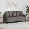 vidaXL 2-Sitzer-Sofa Taupe 140 cm Stoff