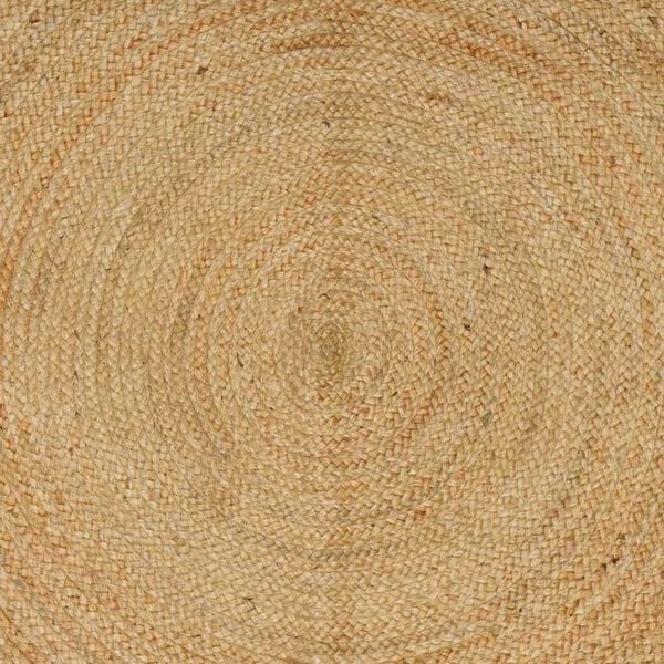 vidaXL Bereichsteppiche Quadratisch Braun 200 x 200 cm Jute