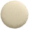 vidaXL Sitzkissen 2 pcs Creme &Oslash;80 x 29 cm Stoff