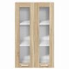 vidaXL H&auml;ngeschrank Sonoma-Eiche 60 x 31 x 100 cm Holzwerkstoff
