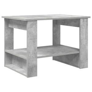 vidaXL Couchtisch Beton Grau 72 x 50 x 50 cm Holzwerkstoff