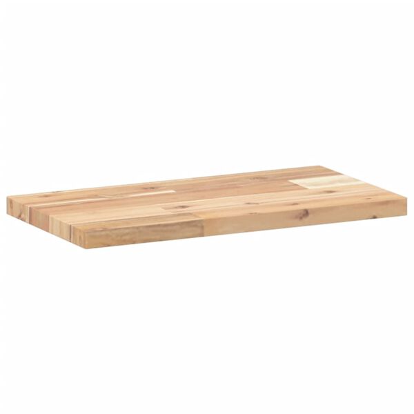 vidaXL Schweberegale 4 Stk. 60x20x2 cm Massivholz Akazie Unbehandelt