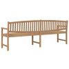 vidaXL Gartenbank 228x59,5x90 cm Massivholz Teak