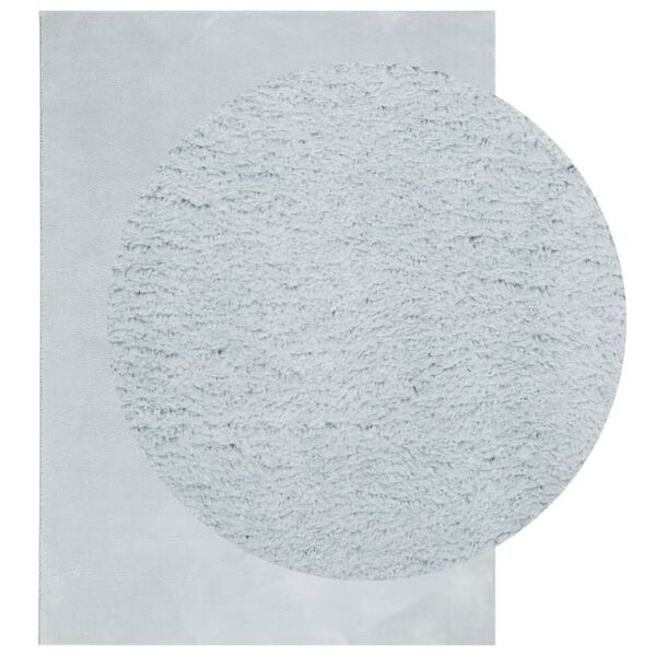 vidaXL Teppich HUARTE Kurzflor Weich und Waschbar Blau 200x280 cm