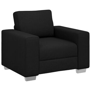vidaXL Sofa Schwarz 100 x 77 x 82 cm Stoff