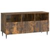 vidaXL TV-Schr&auml;nk Ger&auml;ucherte Eiche 102 x 34,5 x 50 cm Holzwerkstoff