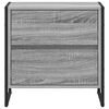 vidaXL Nachttisch Graues Sonoma 50 x 39,5 x 50 cm Holzwerkstoff