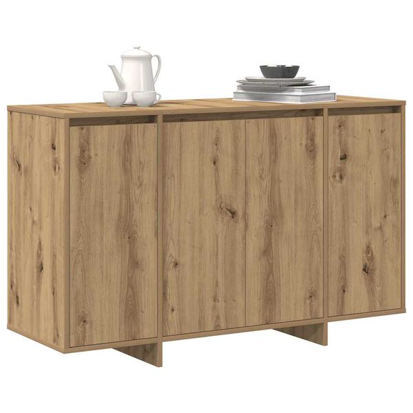vidaXL Sideboard Artisan-Eiche 120 x 41 x 75 cm Holzwerkstoff