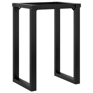 vidaXL Esstisch-Gestell in O-Form 60x50x73 cm Stahl