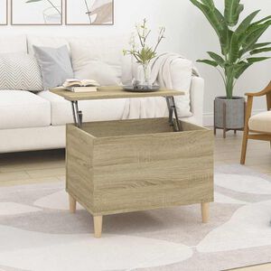 vidaXL Couchtisch Sonoma-Eiche 60x44,5x45 cm Holzwerkstoff
