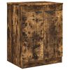 vidaXL Badezimmerschrank Ger&auml;ucherte Eiche 54 x 41 x 70 cm