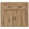 vidaXL Sideboard Artisan-Eiche 80x33x70 cm Holzwerkstoff