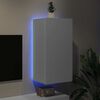 vidaXL TV-Wandschrank mit LED-Leuchten Wei&szlig; 40,5x35x80 cm