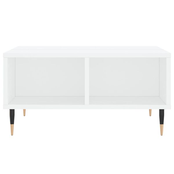 vidaXL Couchtisch Weiß 60x60x30 cm Holzwerkstoff