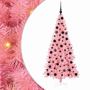vidaXL Weihnachtsbaum Rosa 180 cm PVC