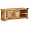 vidaXL TV-Schrank 110x35x45 cm Massivholz Mango