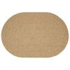 vidaXL Teppich ZIZUR Braun 230 x 160 cm Polypropylen