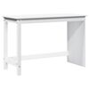 vidaXL Schreibtisch Wei&szlig; 112 x 50 x 75 cm Massivholz Kiefer