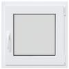 Kellerfenster RISOR Wei&szlig; 60 x 60 cm PVC und Glas