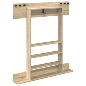 vidaXL Billardqueue-St&auml;nder Holzwerkstoff 93 x 12 x 103 cm