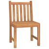 vidaXL 4-tlg. Garten-Essgruppe Massivholz Teak