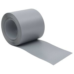 vidaXL Sichtschutzstreifen 10 Stk. Grau 252,5x19 cm PVC