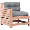 vidaXL 8-tlg. Garten-Lounge-Set mit Kissen Massivholz Douglasie