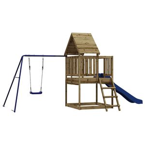 vidaXL Spielturm Impr&auml;gniertes Kiefernholz
